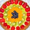 fruit decorated Cheesecake