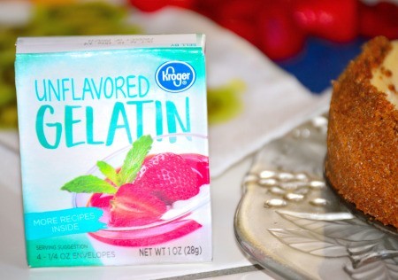 pack of gelatin