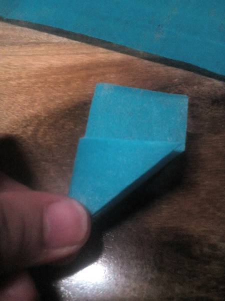 Christening Candles with Drip Catcher - fold 3-4 times