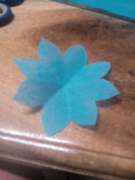 Christening Candles with Drip Catcher - open to reveal a flower shape for the drip catcher