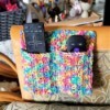 Crocheted Remote Pouch - remotes in pouch