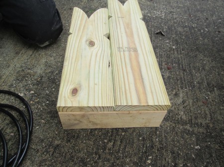 Wooden Bunnies - sand and wipe