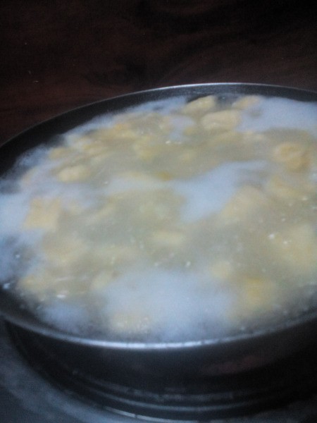 boiling Sweet Potato Bites