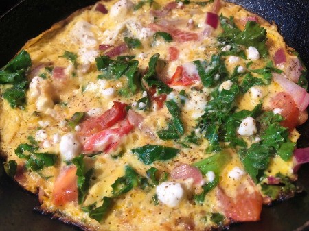 finished Frittata