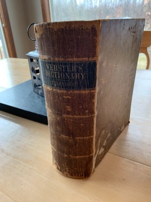 Value of an 1858 Webster's Dictionary