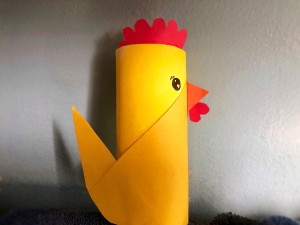 Toilet Paper Tube Chicken - TP tube chick