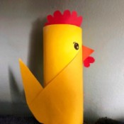 Toilet Paper Tube Chicken - TP tube chick