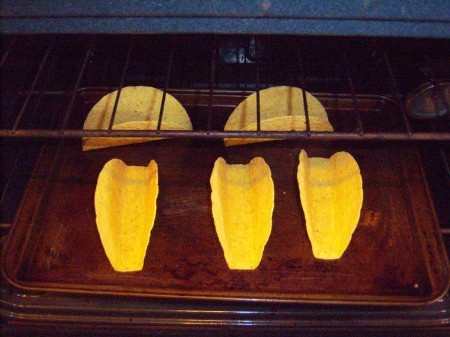 warming tortillas in oven