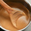 A smooth homemade gravy with no lumps.