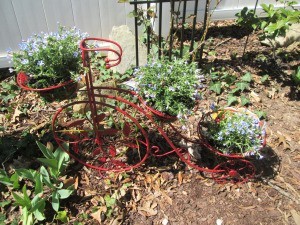 Reviving An Old Outdoor Planter - planter in the garden