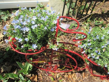 Reviving An Old Outdoor Planter - add your plants