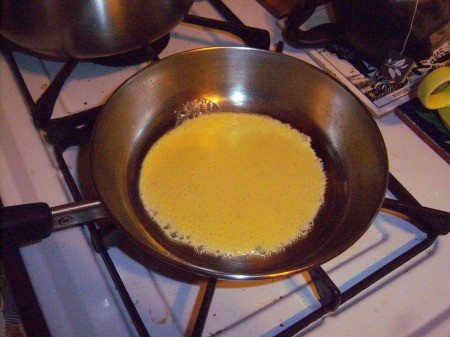 batter in pan