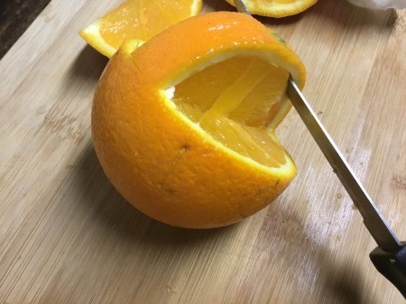 Making Decorative Carved Baskets from Oranges | ThriftyFun