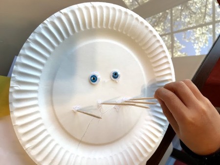 Paper Plate Puffer Fish