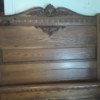 Value of an Antique Wooden Bed - antique headboard and footboard