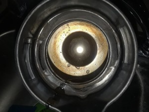 Cleaning Hard to Reach Stains in a Stainless Steel Coffee Pot