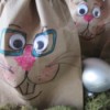 Making Bunny Bag Favors