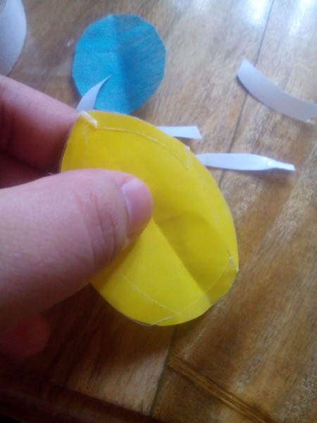 Easter Bunny Resealable Candy Pack - tape backing removed