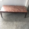 Value of an Italian Marble Top Coffee Table - pink marble top table