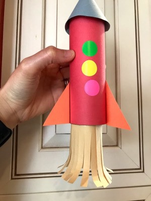 Paper Rocket Toy - done