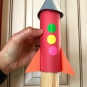 Paper Rocket Toy - done