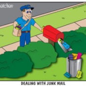 dealing with junk mail