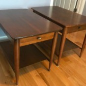 Value Vintage Mersman End Tables