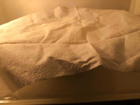 Cauliflower in microwave