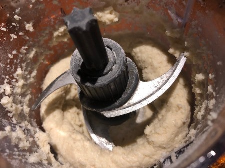 processing Cauliflower with flour