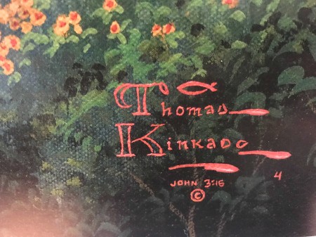 Value of a Thomas Kinkade Print