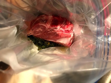 bag to marinade lamb