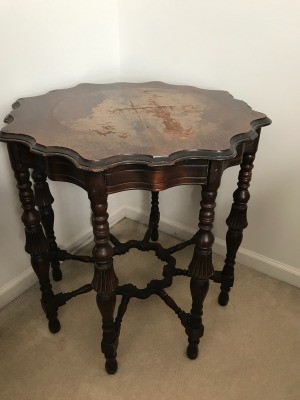 Value of Mersman 8 Legged Table #5000 1-2 - ornate table