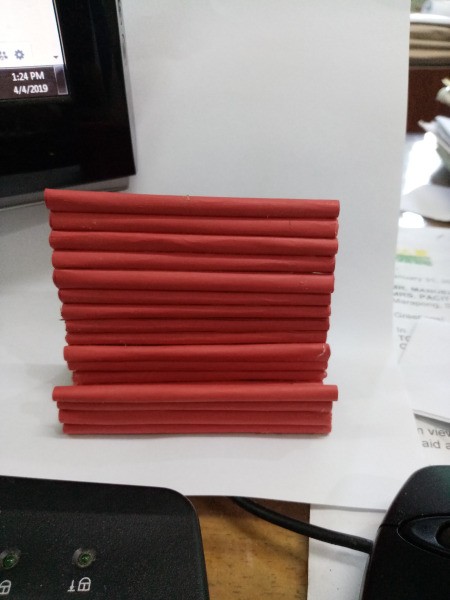 How to Make a Paper Phone Stand - allow to dry completely