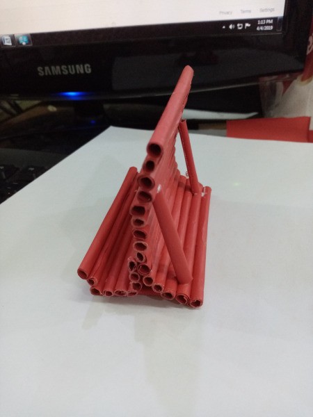 How to Make a Paper Phone Stand - and the other two to the back to provide support