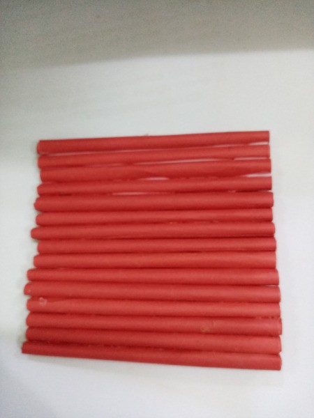 How to Make a Paper Phone Stand - glue 10 - 15 sticks together and set aside to dry