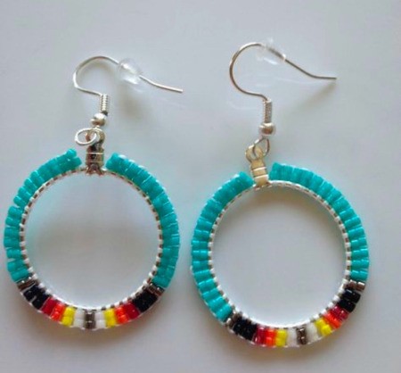 Handmade Beaded Jewelry Shop Name - earrings