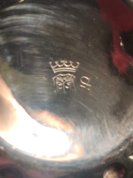 Identifying a Small Silver Dish with an Attached Cylinder