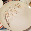 Value of Homer Laughlin Dinnerware - fall tree with colored leaves pattern