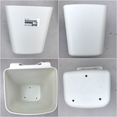 Thrifty Vertical Planter Wall - drill drainage holes