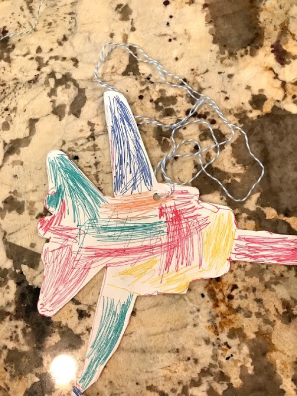 Artwork into Paper Necklace for Kids
