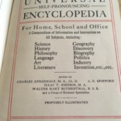 Value of The New and Complete Universal Self Pronouncing Encyclopedia - cover page