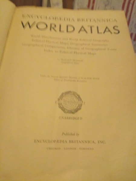 Value of Encyclopedia Britannica World Atlas