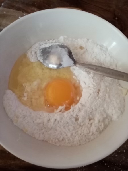 add egg to batter