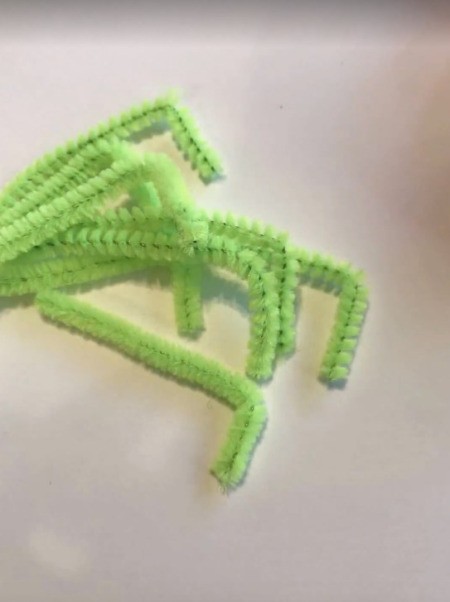 Plastic Egg Spider Craft - bend to create legs