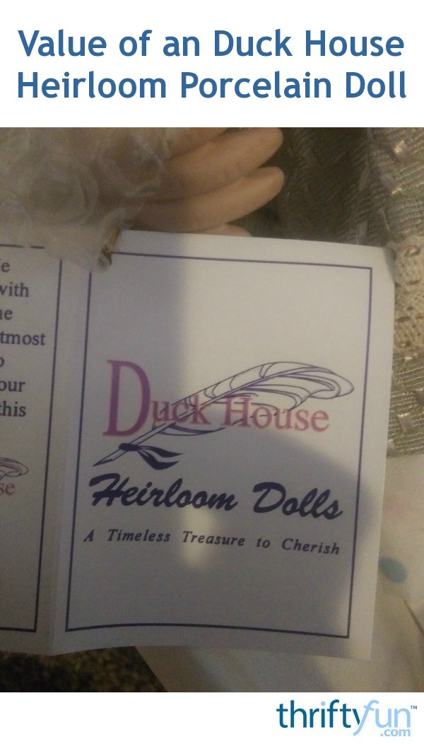 duck house heirloom dolls worth