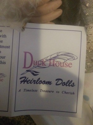 duck house heirloom porcelain dolls