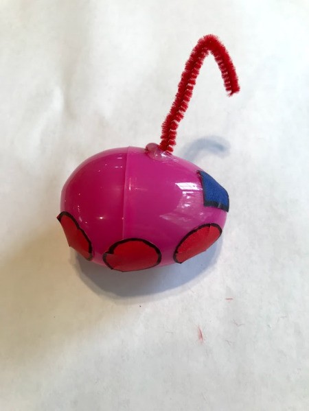 Submarine Craft and Experiment - hot glue to the top of the egg