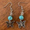 Handmade Earring Business Name Ideas - silver butterfly earrings
