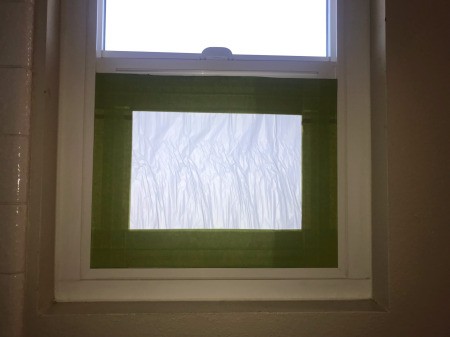 DIY Privacy Screen for Windows - in place