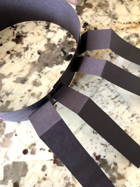 Paper Spider Hat - 4 on each side